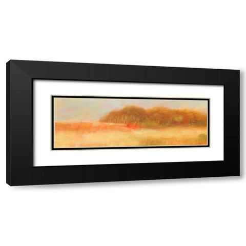 Winter Hill Black Modern Wood Framed Art Print with Double Matting by Gould, Laura Graham