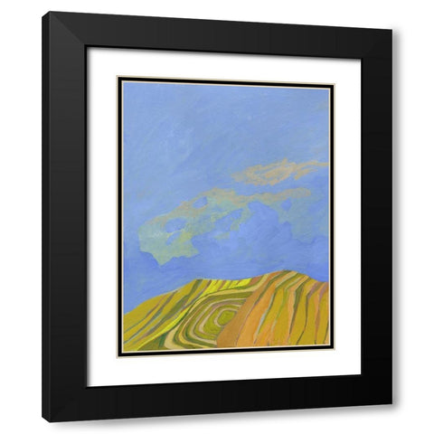 Planting Time Black Modern Wood Framed Art Print with Double Matting by Gordon, Toby