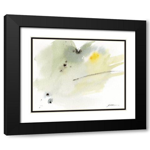Illumination Black Modern Wood Framed Art Print with Double Matting by Golden, Sheila