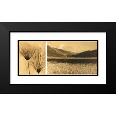 Bolinas Lagoon #7 Black Modern Wood Framed Art Print with Double Matting by Gauthier, Jan