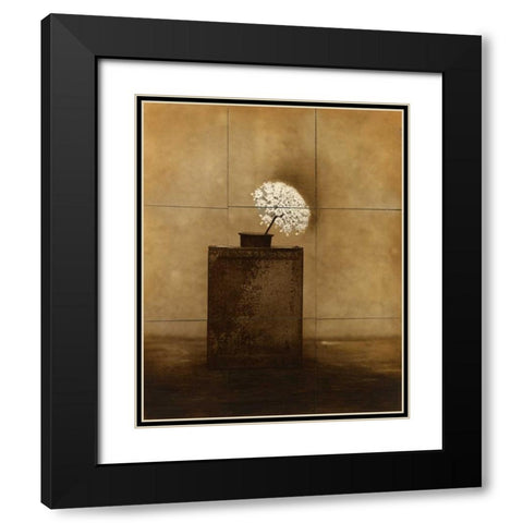 Dark Vessel Black Modern Wood Framed Art Print with Double Matting by Gauthier, Jan
