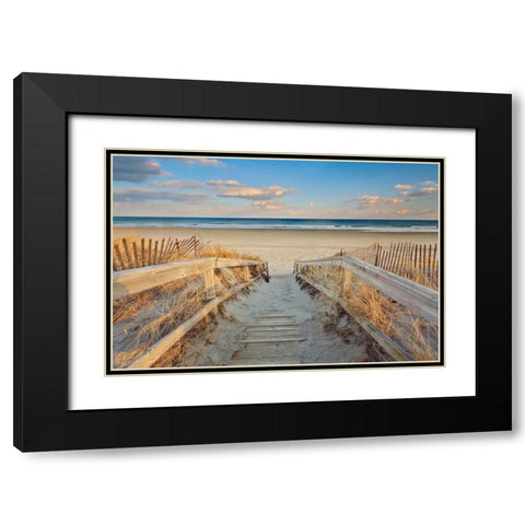 Waiting for Summer Black Modern Wood Framed Art Print with Double Matting by Gendreau, Katherine