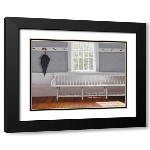 Forgotten Black Modern Wood Framed Art Print with Double Matting by Gobin, Carol