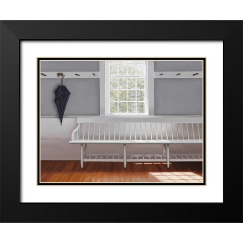 Forgotten Black Modern Wood Framed Art Print with Double Matting by Gobin, Carol