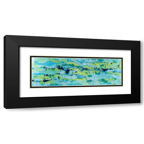 Except When Soft Rains Black Modern Wood Framed Art Print with Double Matting by Gonda, Tamara