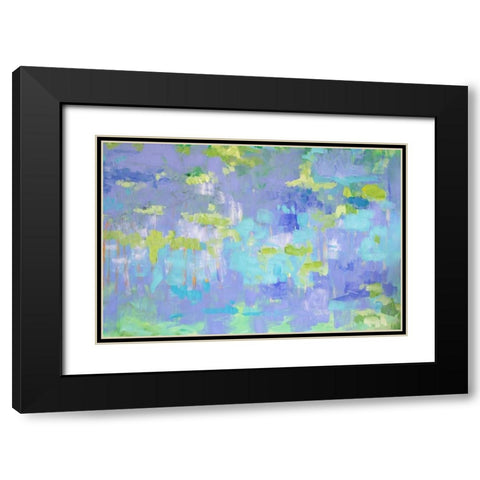 Promises in Every Star Black Modern Wood Framed Art Print with Double Matting by Gonda, Tamara