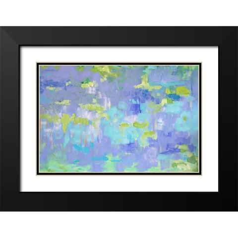 Promises in Every Star Black Modern Wood Framed Art Print with Double Matting by Gonda, Tamara