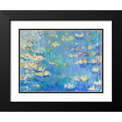 Shenandoah Black Modern Wood Framed Art Print with Double Matting by Gonda, Tamara