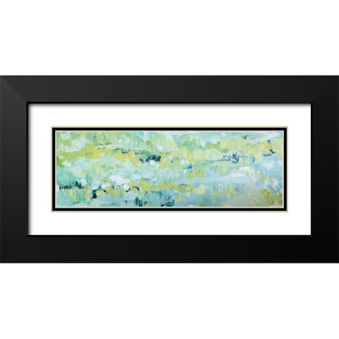 Except in Spring Black Modern Wood Framed Art Print with Double Matting by Gonda, Tamara