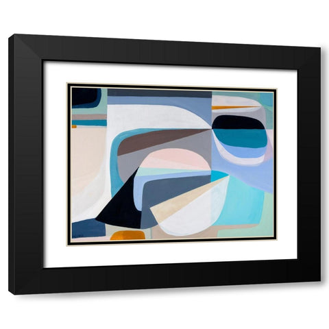 Drift Black Modern Wood Framed Art Print with Double Matting by Griese, Marion
