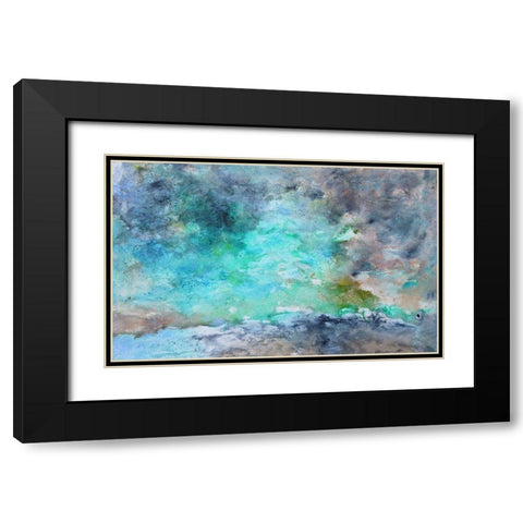 Reflections of Nature Black Modern Wood Framed Art Print with Double Matting by Herckenrath, Ingeborg