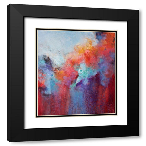 Revival Black Modern Wood Framed Art Print with Double Matting by Hale, Karen