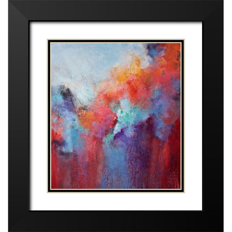 Revival Black Modern Wood Framed Art Print with Double Matting by Hale, Karen