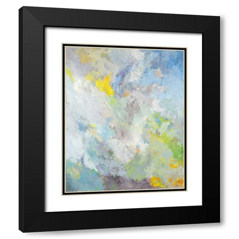Winter Wind Black Modern Wood Framed Art Print with Double Matting by Heller, Marsha