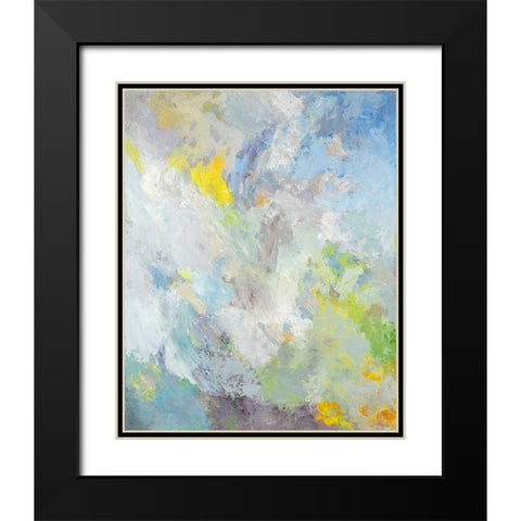 Winter Wind Black Modern Wood Framed Art Print with Double Matting by Heller, Marsha
