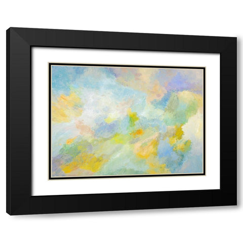 Sky Light Black Modern Wood Framed Art Print with Double Matting by Heller, Marsha