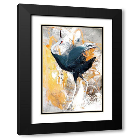 Rites of Spring Black Modern Wood Framed Art Print with Double Matting by Hastings, Porter