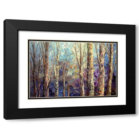 Elven Kingdom Black Modern Wood Framed Art Print with Double Matting by Iliina, Tatiana