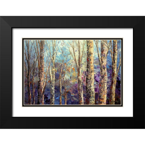 Elven Kingdom Black Modern Wood Framed Art Print with Double Matting by Iliina, Tatiana
