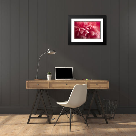 Nebula Black Modern Wood Framed Art Print with Double Matting by PhotoINC Studio