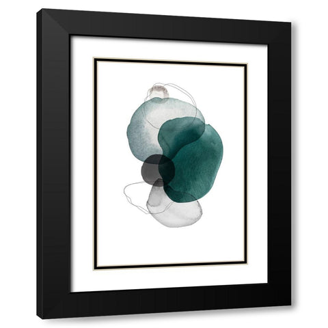 Expression of Hope No. 2 Black Modern Wood Framed Art Print with Double Matting by Incado