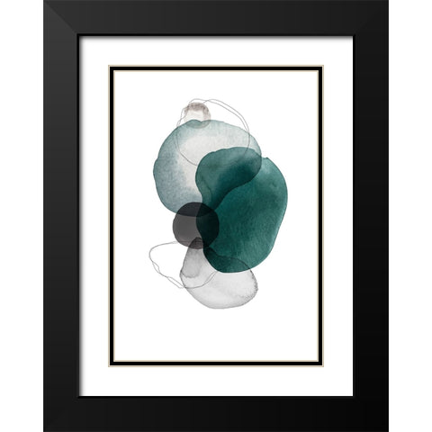 Expression of Hope No. 2 Black Modern Wood Framed Art Print with Double Matting by Incado