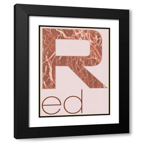 RGB - light - 01 Black Modern Wood Framed Art Print with Double Matting by TypeLike