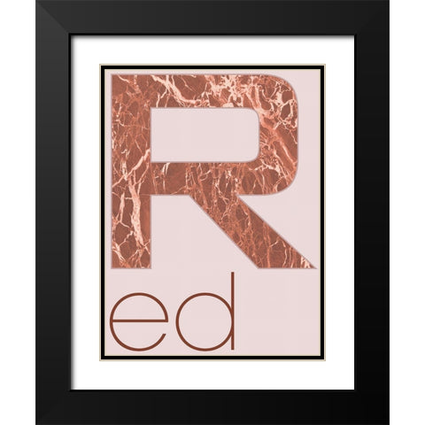 RGB - light - 01 Black Modern Wood Framed Art Print with Double Matting by TypeLike