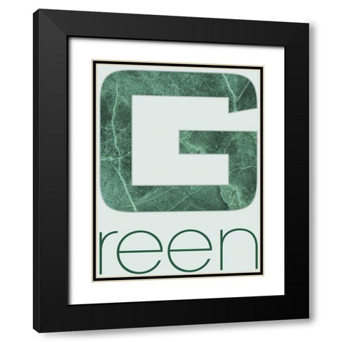 RGB - light - 02 Black Modern Wood Framed Art Print with Double Matting by TypeLike