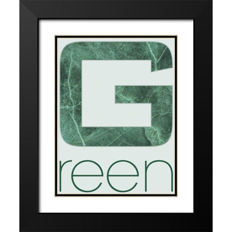 RGB - light - 02 Black Modern Wood Framed Art Print with Double Matting by TypeLike