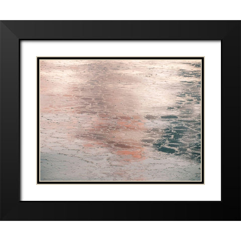 Silver Black Modern Wood Framed Art Print with Double Matting by PhotoINC Studio