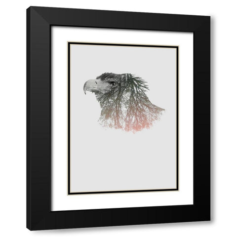 Eye of the Forest I Black Modern Wood Framed Art Print with Double Matting by Clean Nature