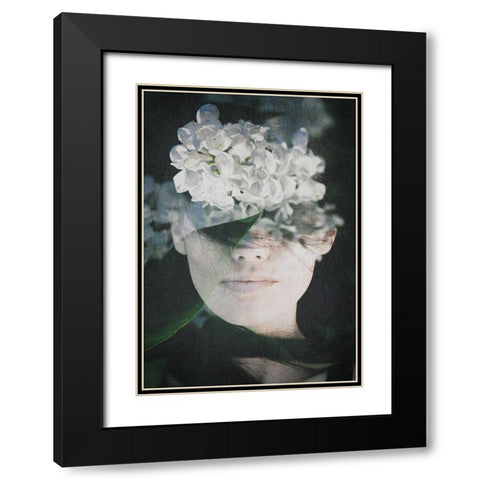 Lonely Black Modern Wood Framed Art Print with Double Matting by PhotoINC Studio