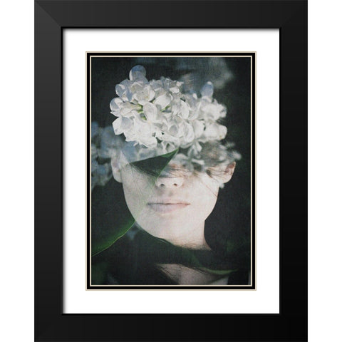 Lonely Black Modern Wood Framed Art Print with Double Matting by PhotoINC Studio