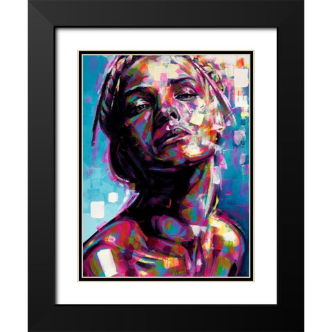 Whatever You Like Black Modern Wood Framed Art Print with Double Matting by Grey, James