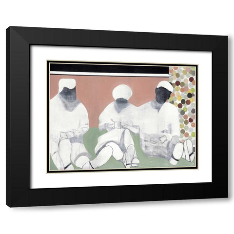 Readable Black Modern Wood Framed Art Print with Double Matting by Olesen, Nicolai Kubel