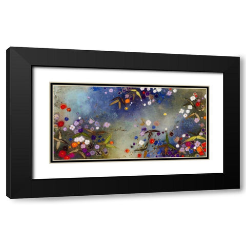 Gardens in the Mist XV Black Modern Wood Framed Art Print with Double Matting by Koury, Aleah
