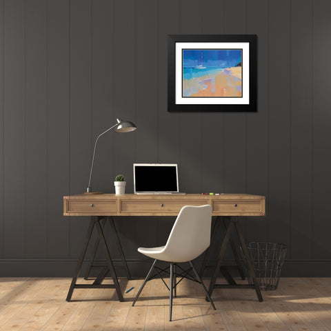 Sound of Paradise Black Modern Wood Framed Art Print with Double Matting by Krioutchkov, Alex Hook