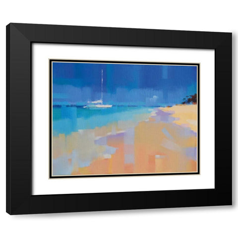 Sound of Paradise Black Modern Wood Framed Art Print with Double Matting by Krioutchkov, Alex Hook
