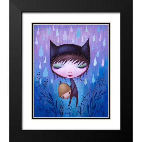 Carry Me Forever Black Modern Wood Framed Art Print with Double Matting by Ketner, Jeremiah