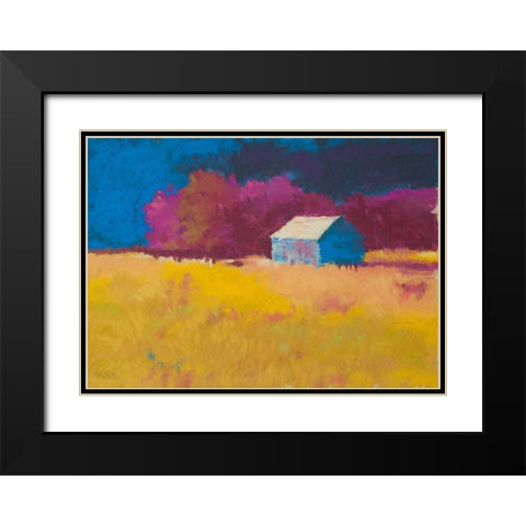 Early Fall near Roanoke Black Modern Wood Framed Art Print with Double Matting by Kelly, Mike