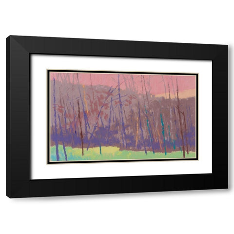 Early Morning Black Modern Wood Framed Art Print with Double Matting by Kelly, Mike