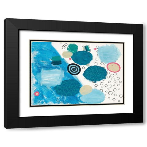 Aftermath Black Modern Wood Framed Art Print with Double Matting by Kleinpeter, Maggie