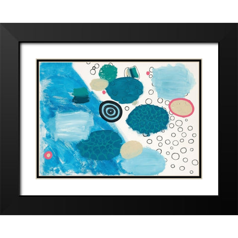 Aftermath Black Modern Wood Framed Art Print with Double Matting by Kleinpeter, Maggie