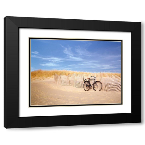 Cape Cod Black Modern Wood Framed Art Print with Double Matting by Klug, Alan