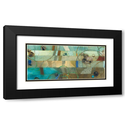 Of This World No. 18 Black Modern Wood Framed Art Print with Double Matting by Koury, Aleah