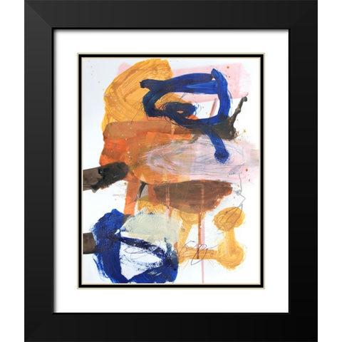 Imagine I was There No. 1 Black Modern Wood Framed Art Print with Double Matting by Lauzon, Danielle