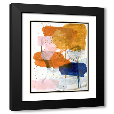 Imagine I was There No. 2 Black Modern Wood Framed Art Print with Double Matting by Lauzon, Danielle