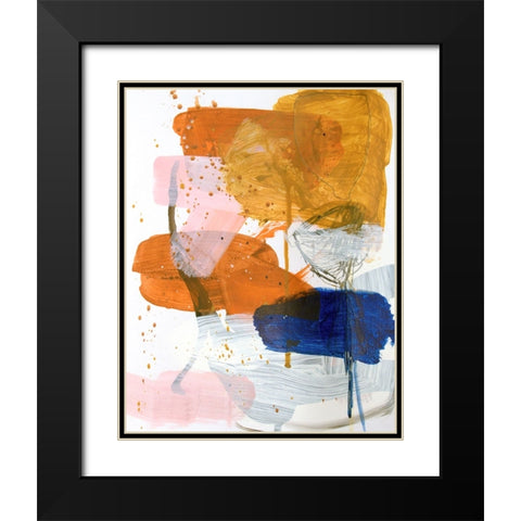 Imagine I was There No. 2 Black Modern Wood Framed Art Print with Double Matting by Lauzon, Danielle