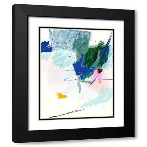 Lost in The Lightness Black Modern Wood Framed Art Print with Double Matting by Lauzon, Danielle